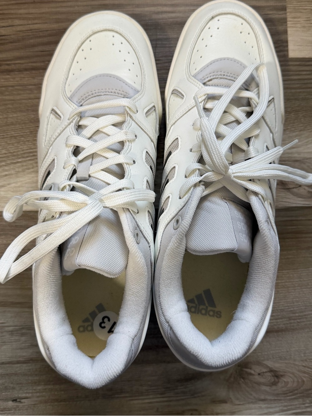 White Adidas Midcity Low Shoes